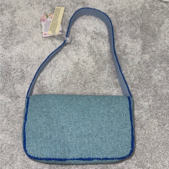 Sardine Beaded Shoulder Bag - Picture 2 of 5